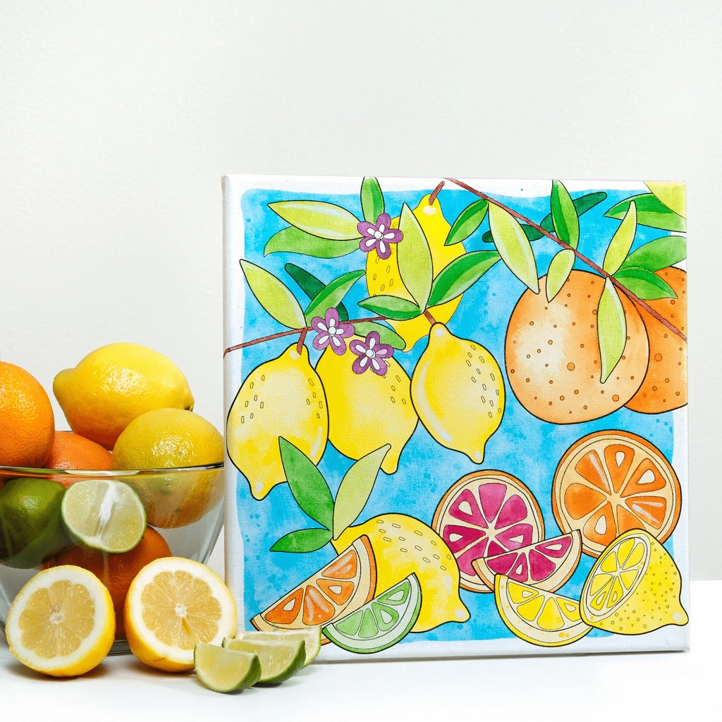 Watercolour Paint By Number Sets