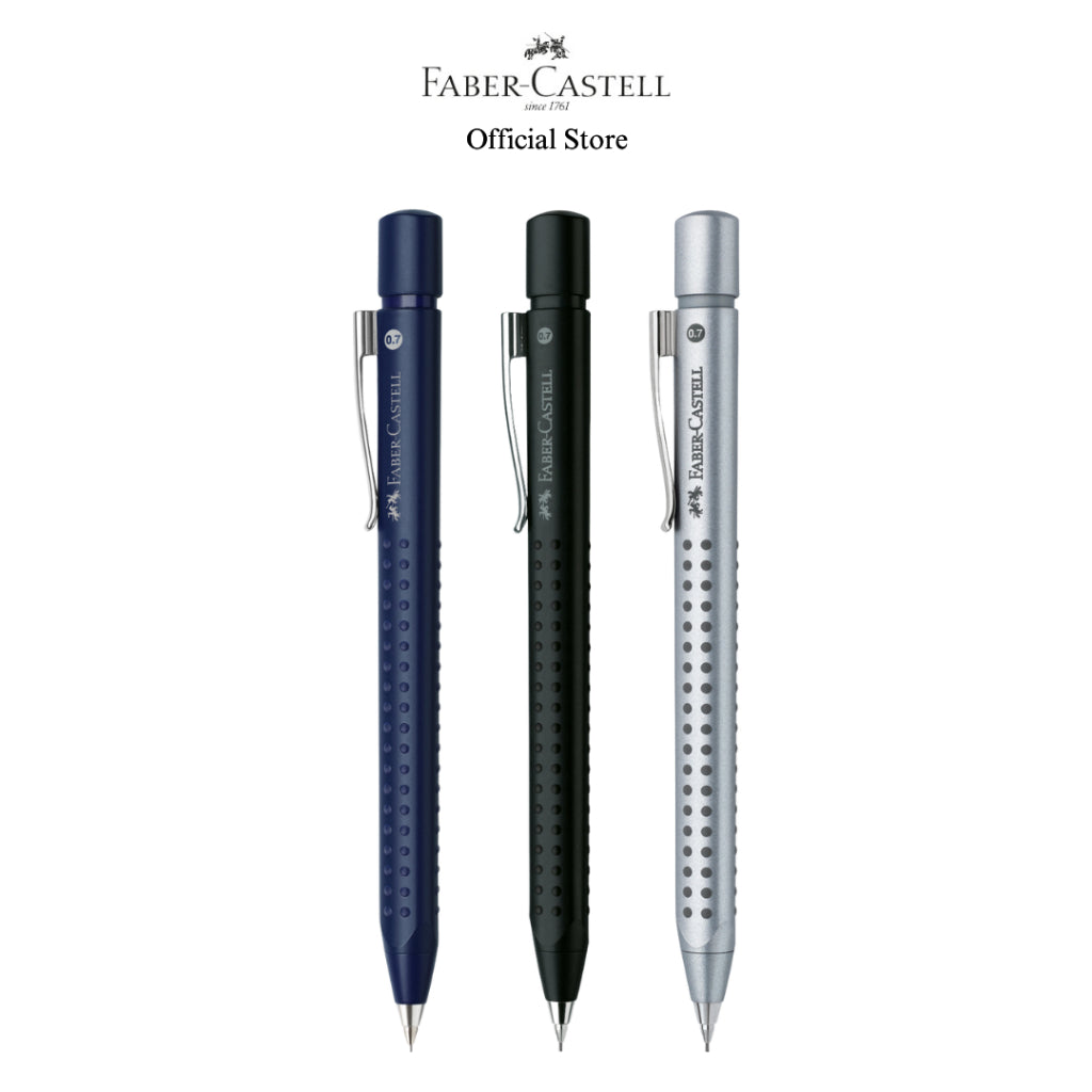 Grip 2011 Mechanical Pencil with Gift Box, Black/Classic Blue/Silver 0.7mm