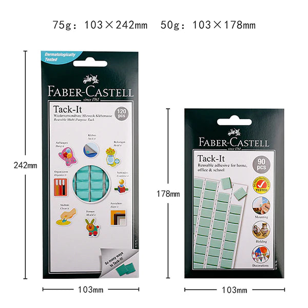 Tack-It Green/White, in 50g or 75g
