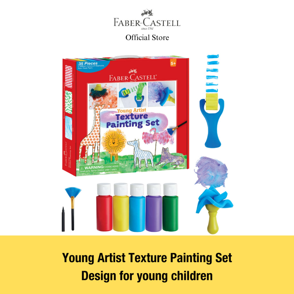 Young Artist Texture Painting Set - for young children
