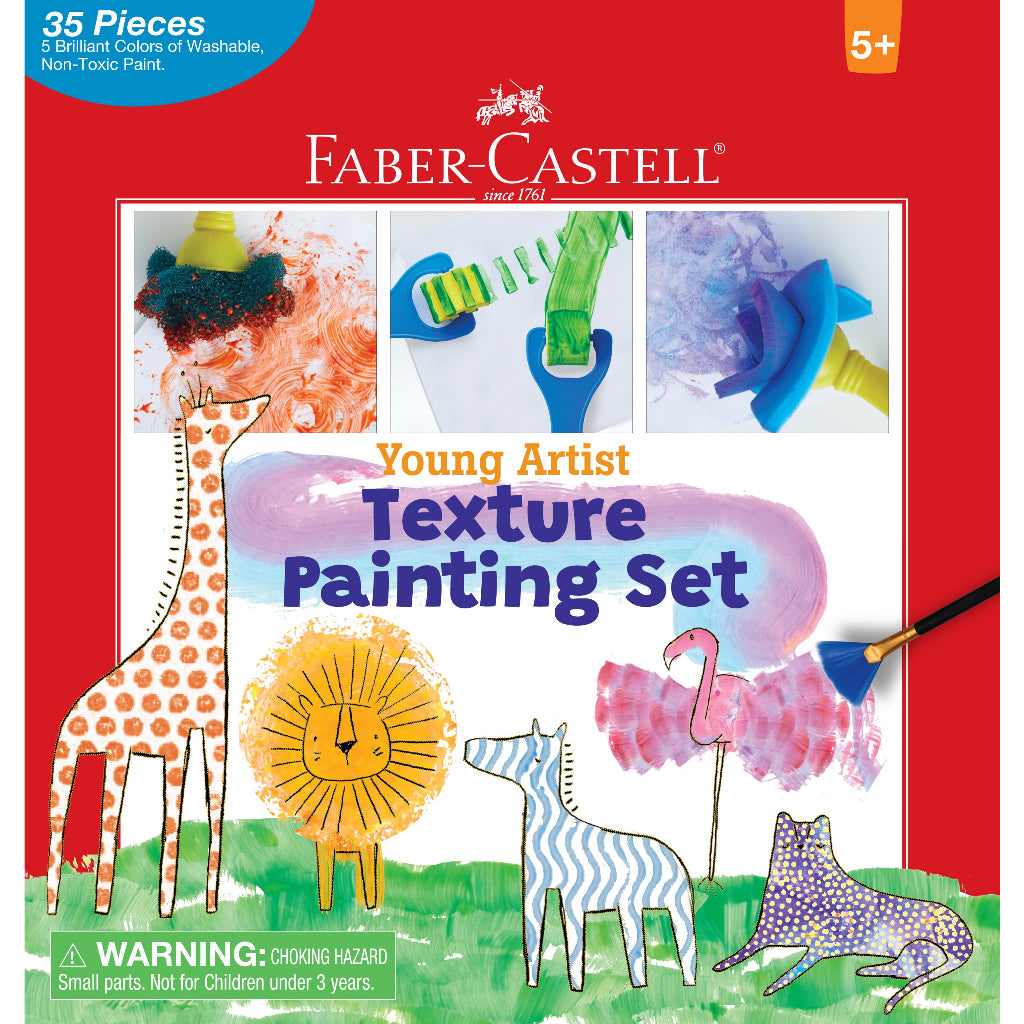 Young Artist Texture Painting Set - for young children