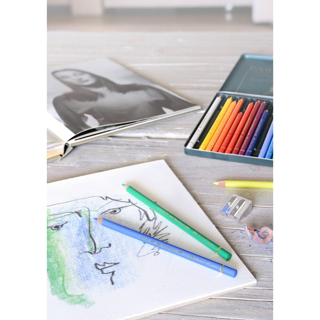 Polychromos Artists' Colour Pencil Tin, 12/24/36/60 pieces