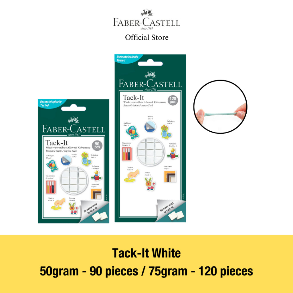 Tack-It Green/White, in 50g or 75g