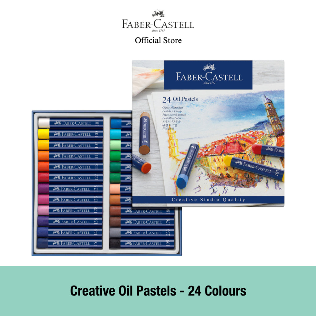 Creative Studio Oil Pastels Box, 12/24/36-pieces