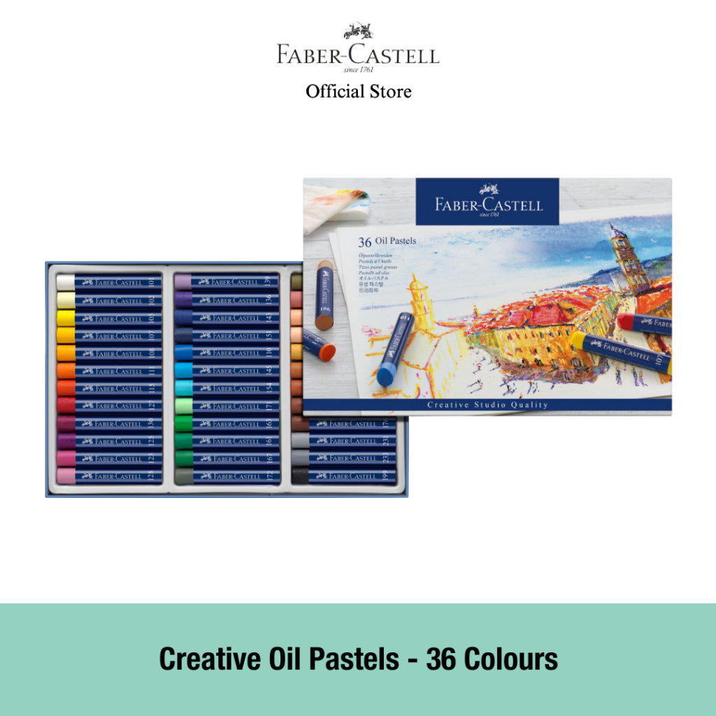 Creative Studio Oil Pastels Box, 12/24/36-pieces