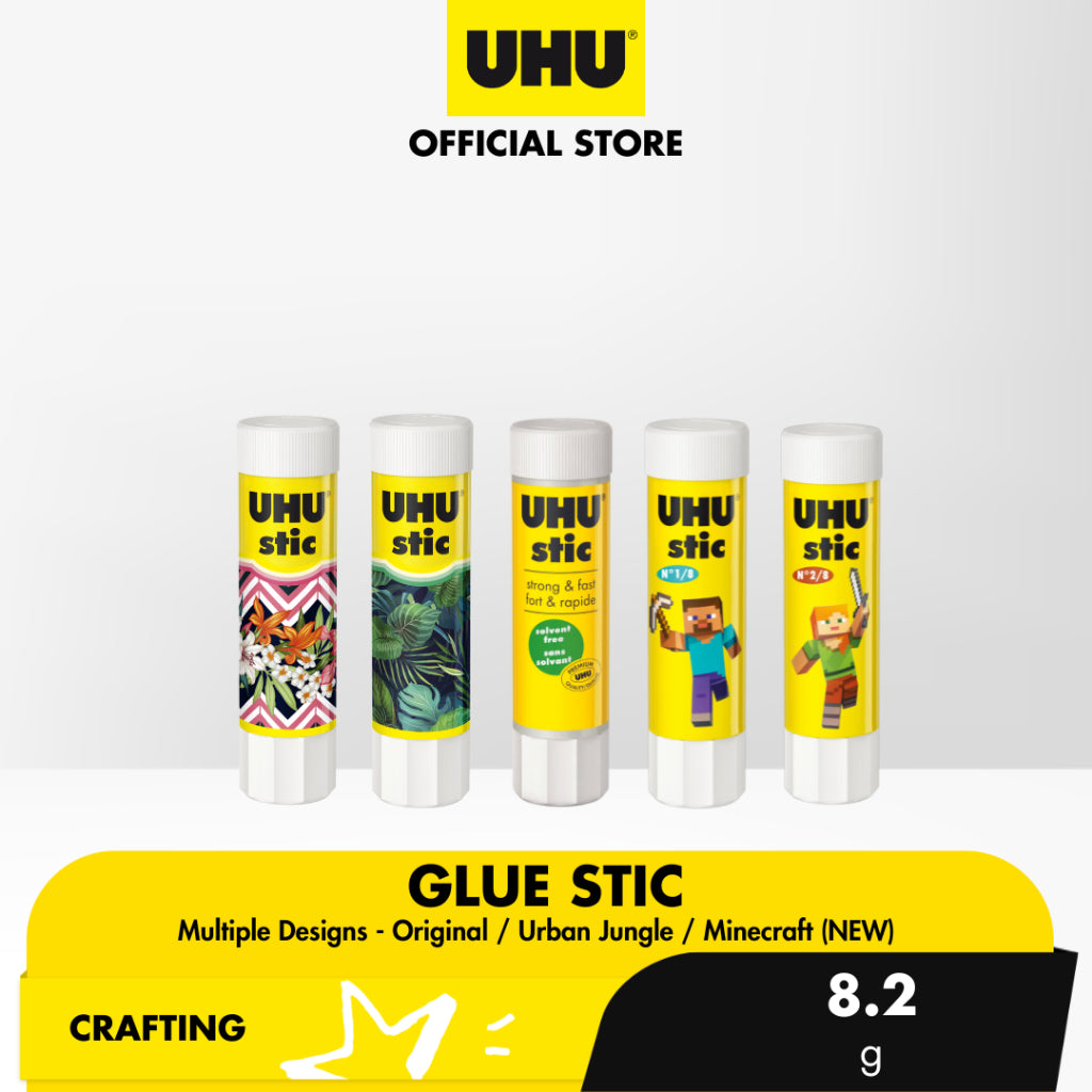 Stic Glue Stick (Assorted Designs), 8.2g