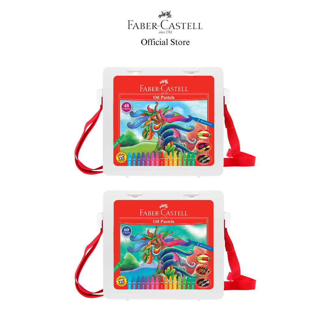 Hexagonal Oil Pastels Set