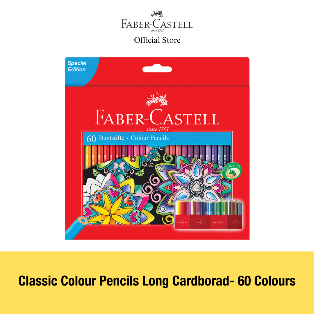 Classic Colour Pencils in Cardboard Set (FSC), Various Size