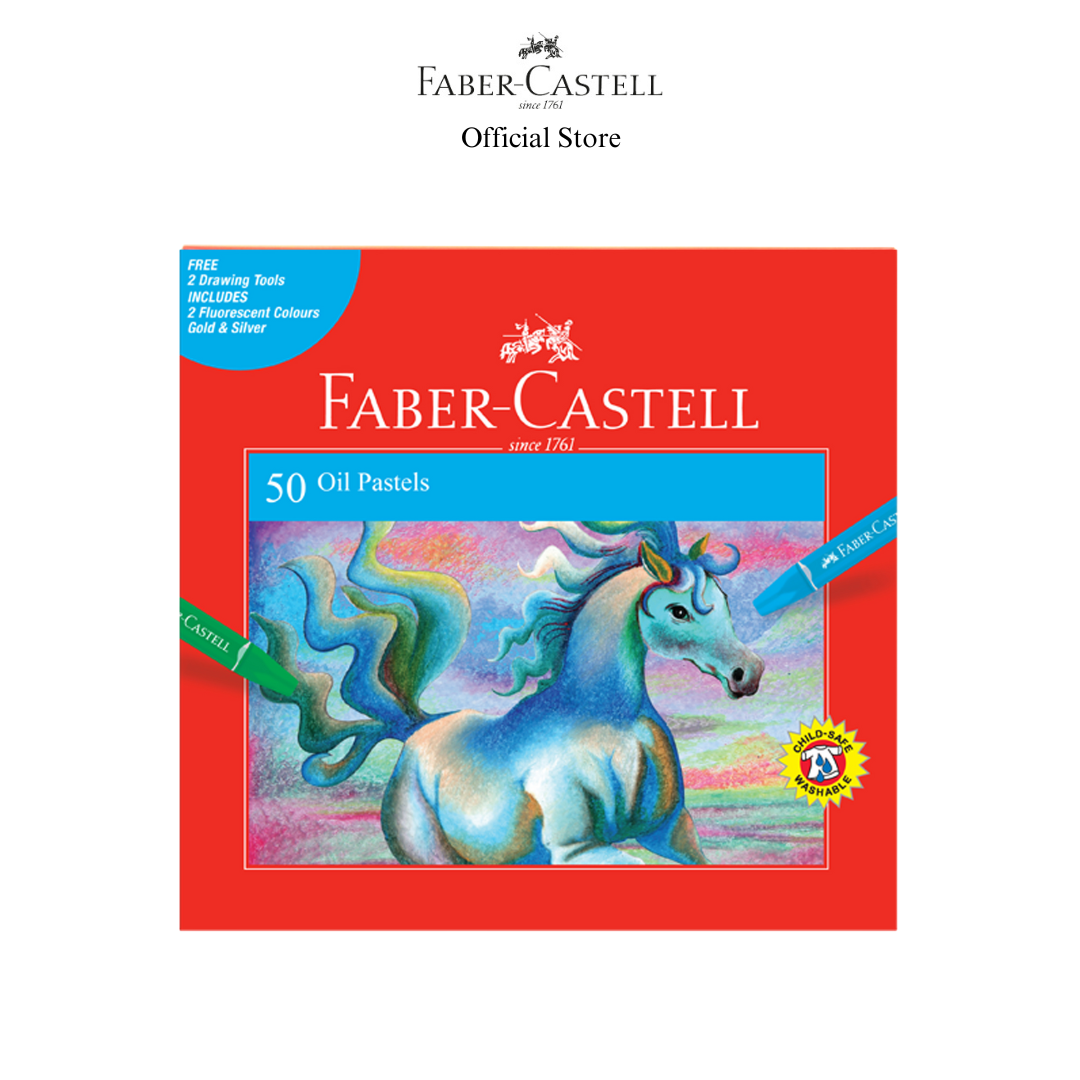 Oil Pastel Set, 50-pieces