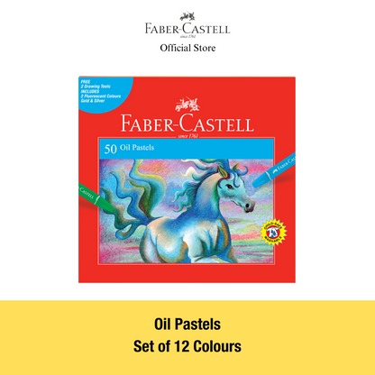 Oil Pastel Set, 50-pieces
