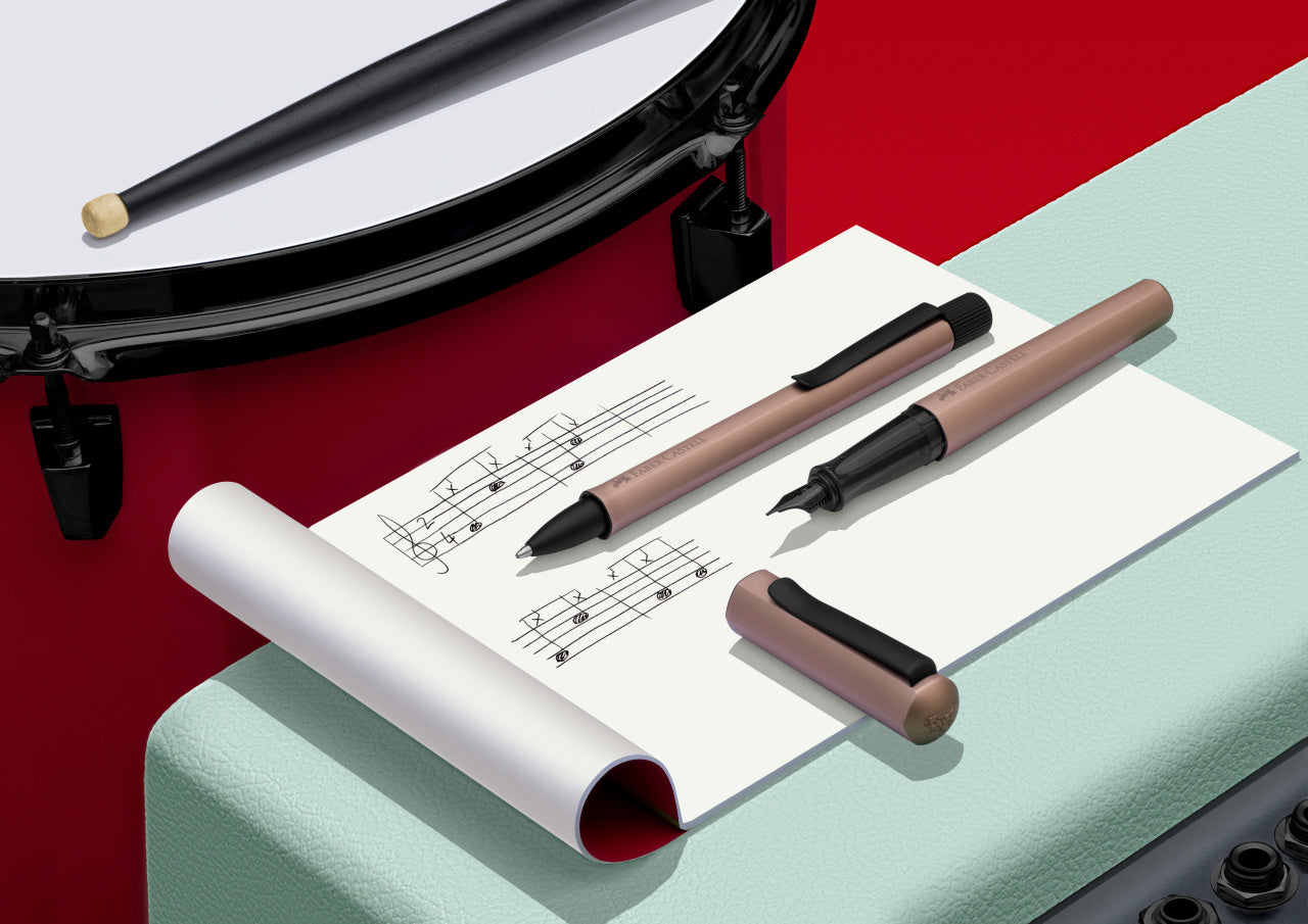 Hexo Fountain Pens, Assorted Colours/Nib size with Gift Box