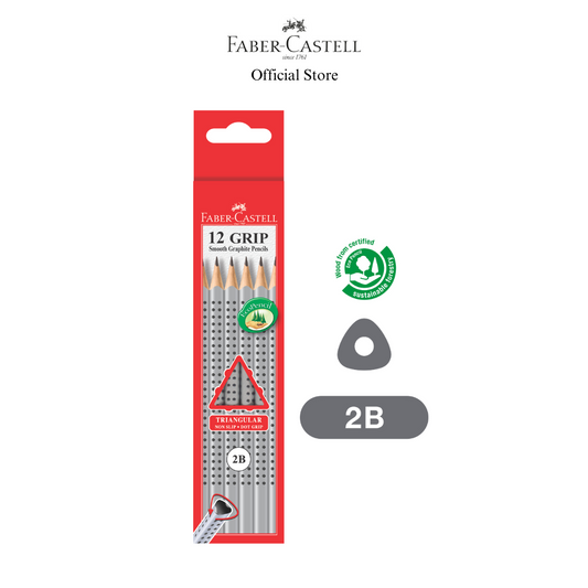 Faber-Castell Grip 2001 Pencils, Box of 12
