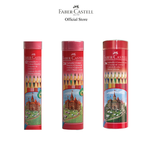 Faber-Castell Classic Colour Pencils in Round Tin (FSC)