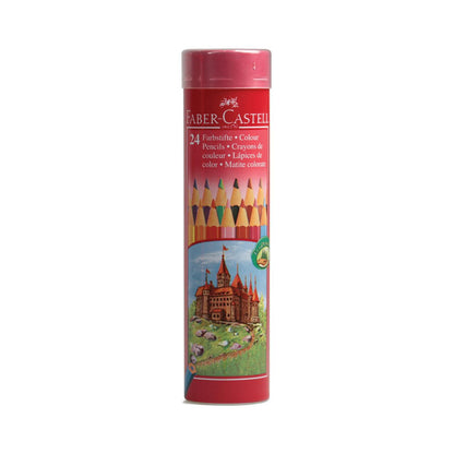 Faber-Castell Classic Colour Pencils in Round Tin (FSC)