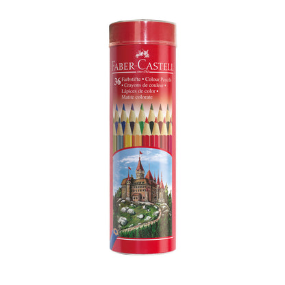 Faber-Castell Classic Colour Pencils in Round Tin (FSC)