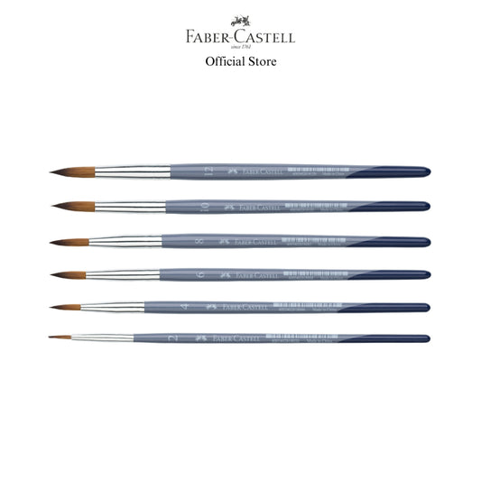 Faber-Castell Creative Studio Paint Brush Round - Bundle of 6