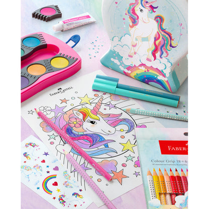 Special Edition Unicorn Series Colour Pencils, Connector Pens Markers & Paint box