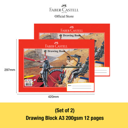 Drawing Block Drawing Paper, A4 / B4 / A3 Sizes