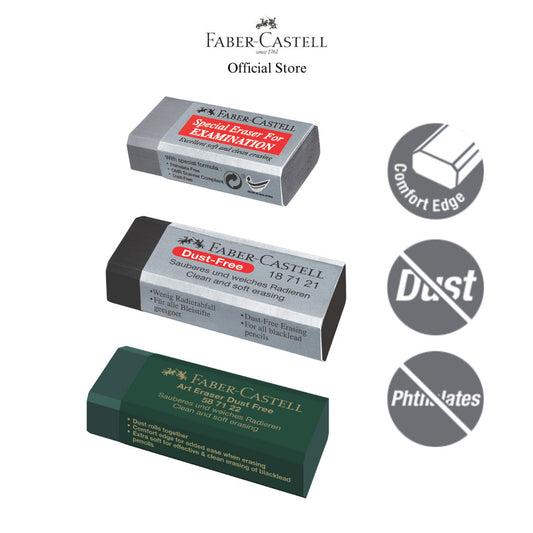 Faber-Castell Dust-Free Eraser, Excellent Clean Erasing