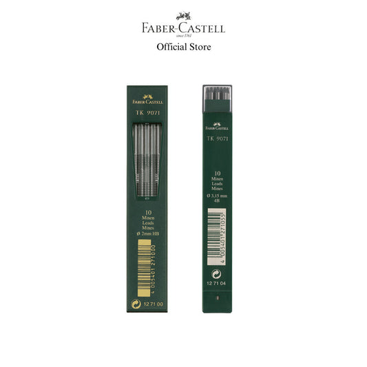 TK9071 TK Lead H/HB/B/2B/3B, 2mm - Pencil leads for technical drawing (for TK4600, TK9400, TK9500)