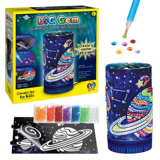 Faber-Castell Creativity For Kids - Big Diamond Pinting Light