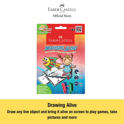 Faber-Castell ARt Alive Sets - Augmented Reailty Drawing & Colouring Sets