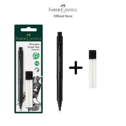 Faber-Castell Precision Eraser Pen with one Tube of Refill Eraser