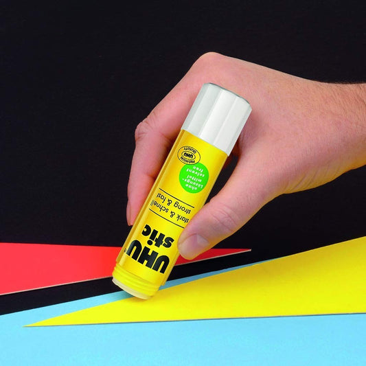 UHU Stic Glue Stick (Assorted Designs Bundle), 21g x 6pcs
