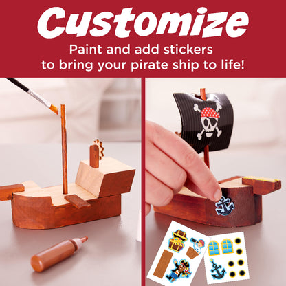 Buildeez !TM Pirate Ship The Sea Skull