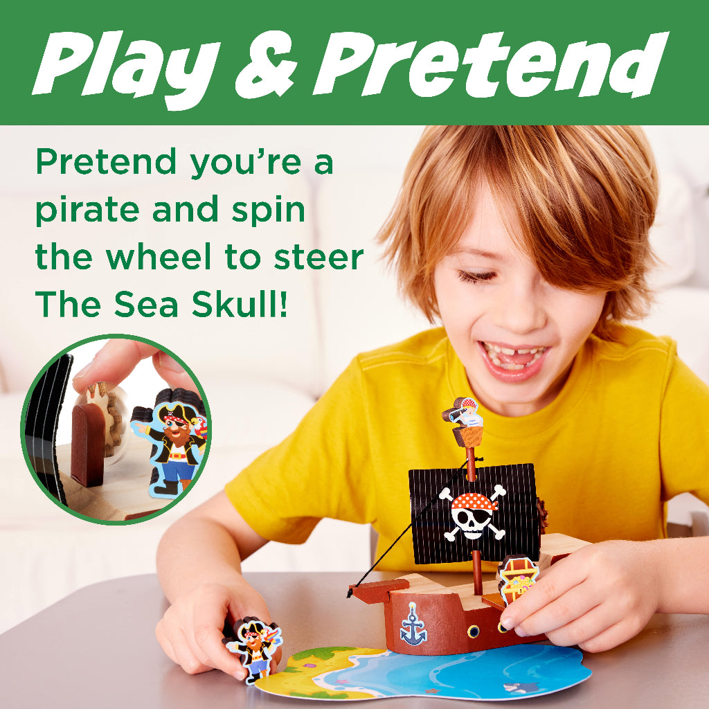 Buildeez !TM Pirate Ship The Sea Skull