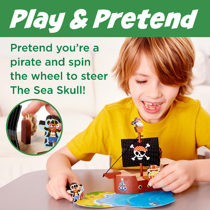 Buildeez !TM Pirate Ship The Sea Skull
