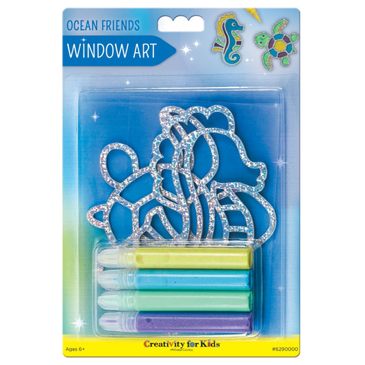 Window Art Ocean Friends