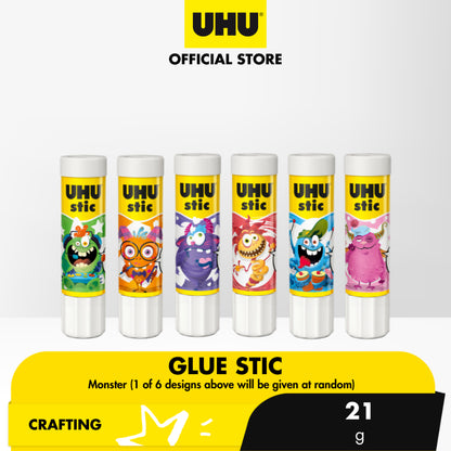 UHU Stic Glue Stick (Assorted Designs), 21g