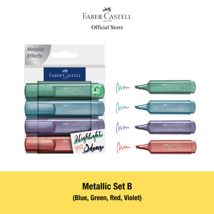 Metallic Highlighters - Sets of 4