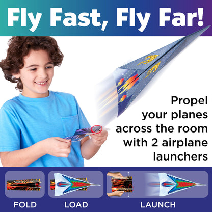 Fold & Launch Paper Airplanes