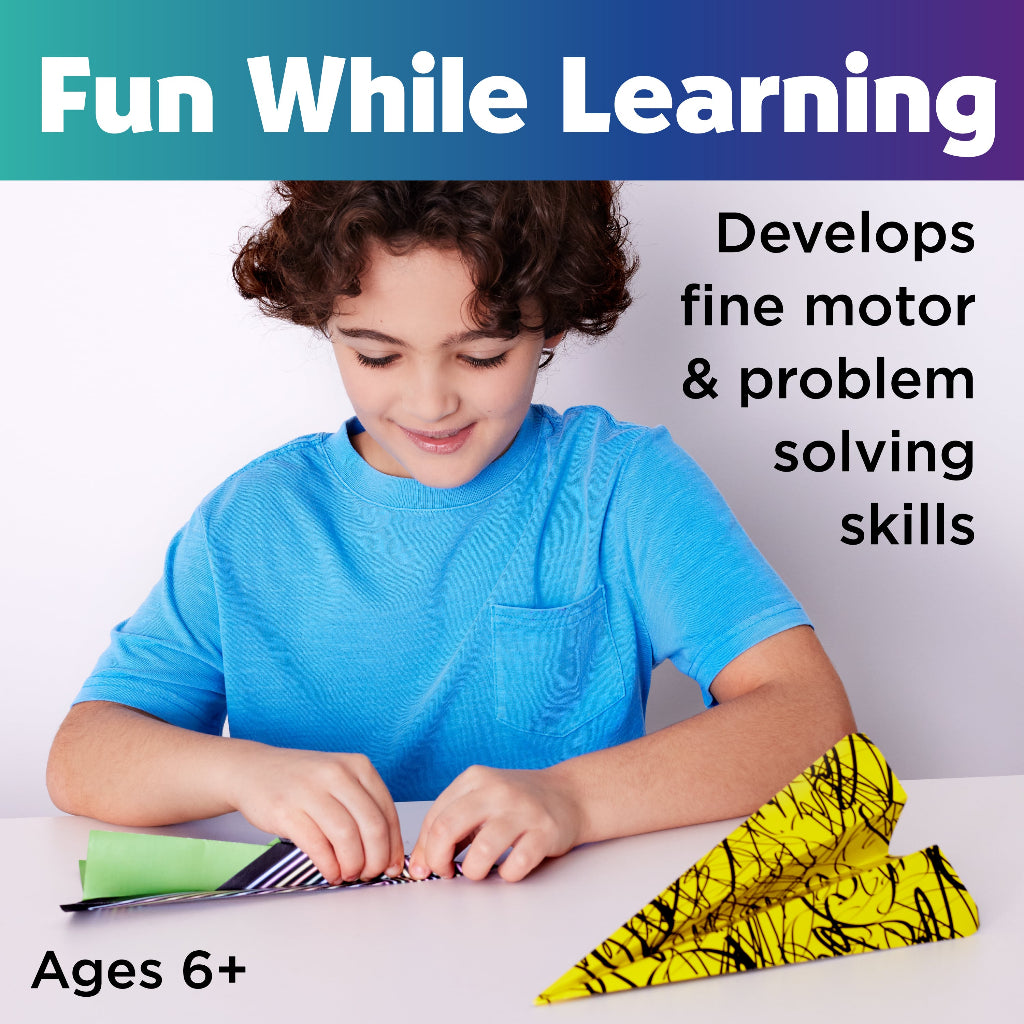 Fold & Launch Paper Airplanes