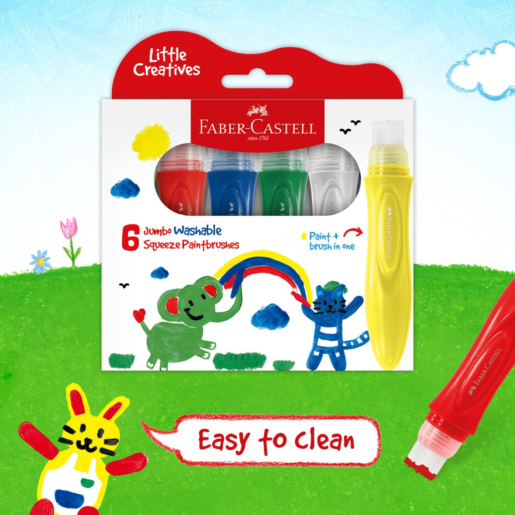 (NEW)  Little Creatives Easy Grasp Bulb/Finger Crayons - Preschool colouring products