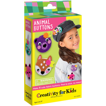 MAKE YOUR OWN ANIMAL BUTTONS / FASHION HEADBANDS / SWEET FAIRIES MINI KIT