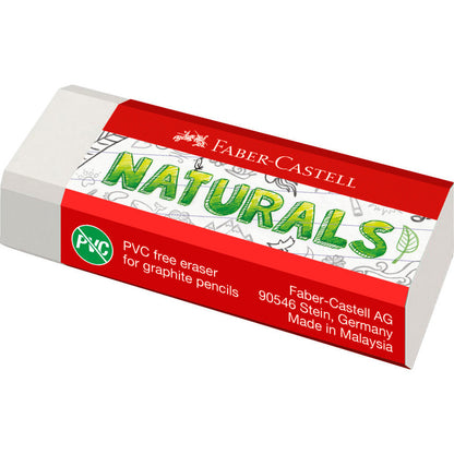 Naturals Stationery Set (Colour Pencils,Pencil,Eraser,Glue)