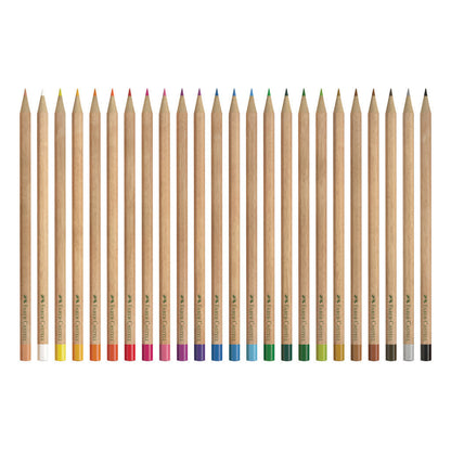 Naturals Stationery Set (Colour Pencils,Pencil,Eraser,Glue)