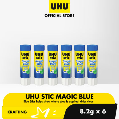 Stic Magic Blue Glue Stick, 8.2g/21g