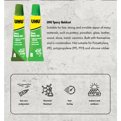 Epoxy Ultra Strong / Quick Set Adhesive
