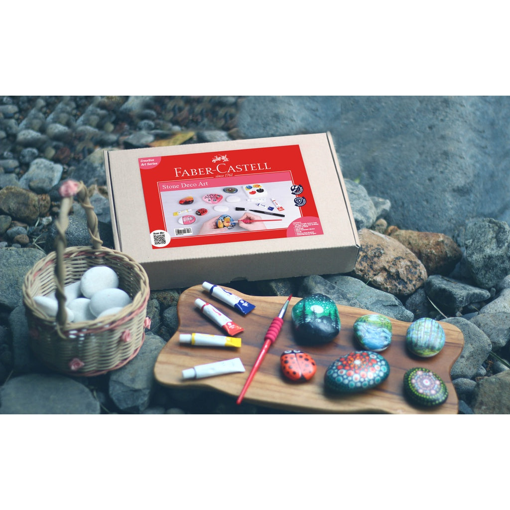 Creative Art Activity Sets, Stone Deco Art/Totebag/Origami Fashion