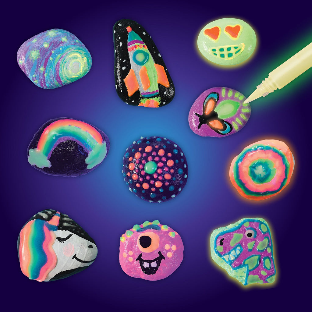Glow In The Dark Rock Painting Set