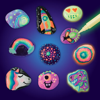 Glow In The Dark Rock Painting Set