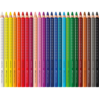 Jumbo Grip Colour Pencils in Metal Tin, 16-pieces