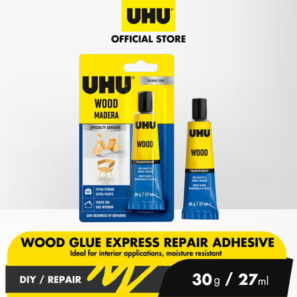 Wood Glue Express Repair Adhesive, 30g/27ml