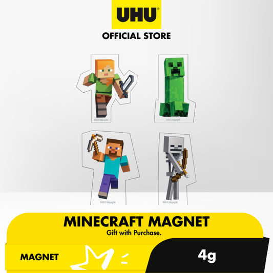 (GWP) UHU Minecraft Magnet Souvenirs - Not for sale