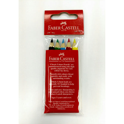Classic Short Colour Pencils in Polybags, Set of 20