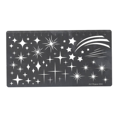 Soft Pastel Art Stencil, Assorted Designs